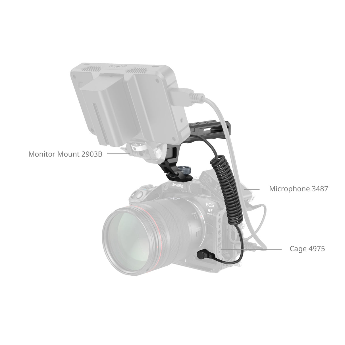 SmallRig Top Handle with Rec Trigger (ARRI Locating Screw)