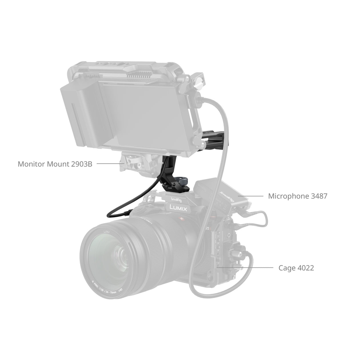 SmallRig Top Handle with Rec Trigger (ARRI Locating Screw)