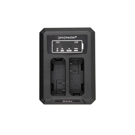 ProMaster Dually Charger - USB-A for Nikon EN-EL14  - Image 1
