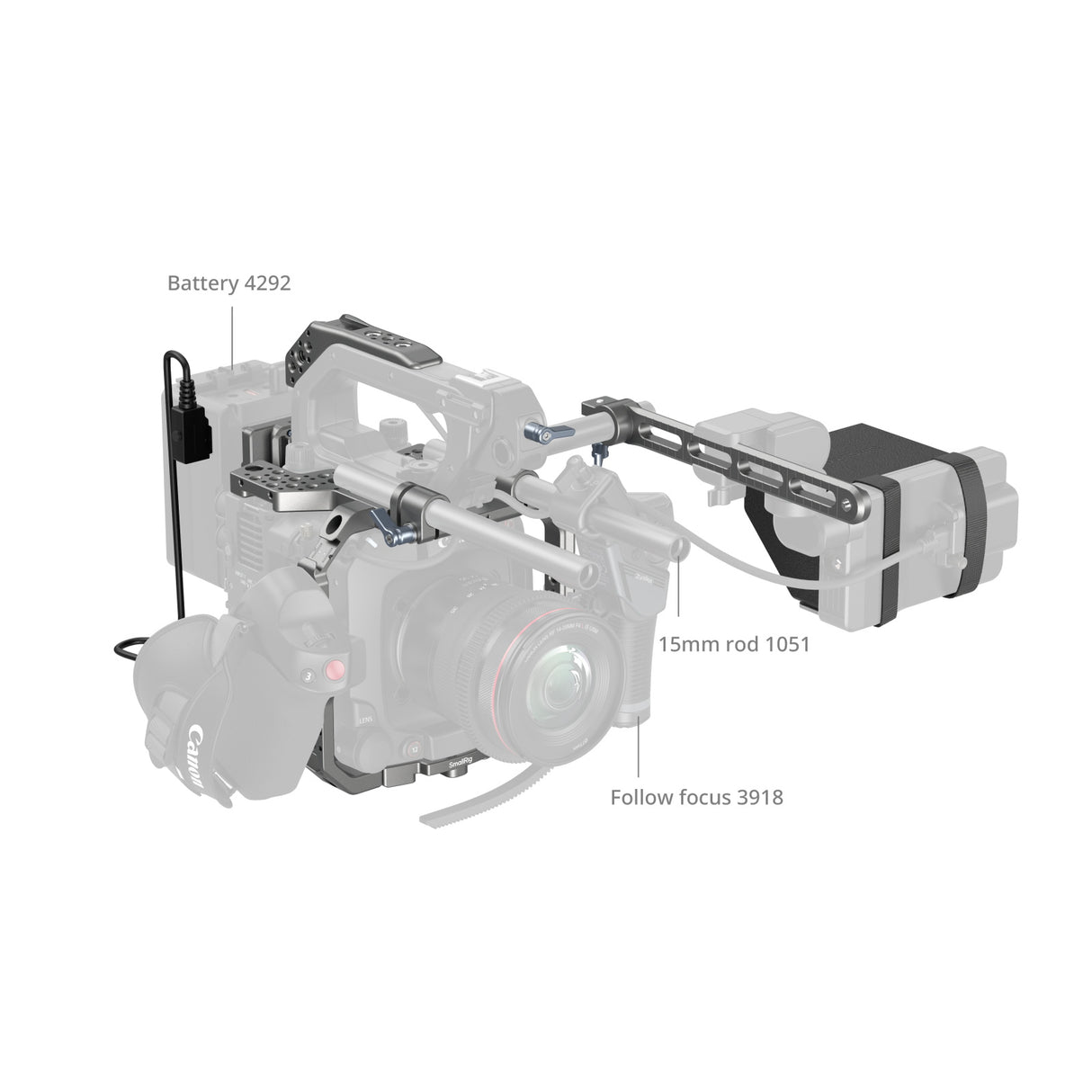 SmallRig Advanced Cage Kit for Canon EOS C400
