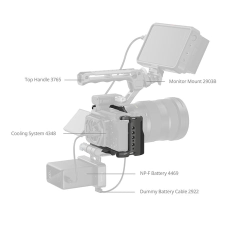 SmallRig HawkLock Quick Release Cage Kit for Sony ZV-E10 II