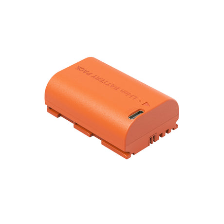 SmallRig LP-E6NH USB-C Rechargeable Camera Battery (Orange)