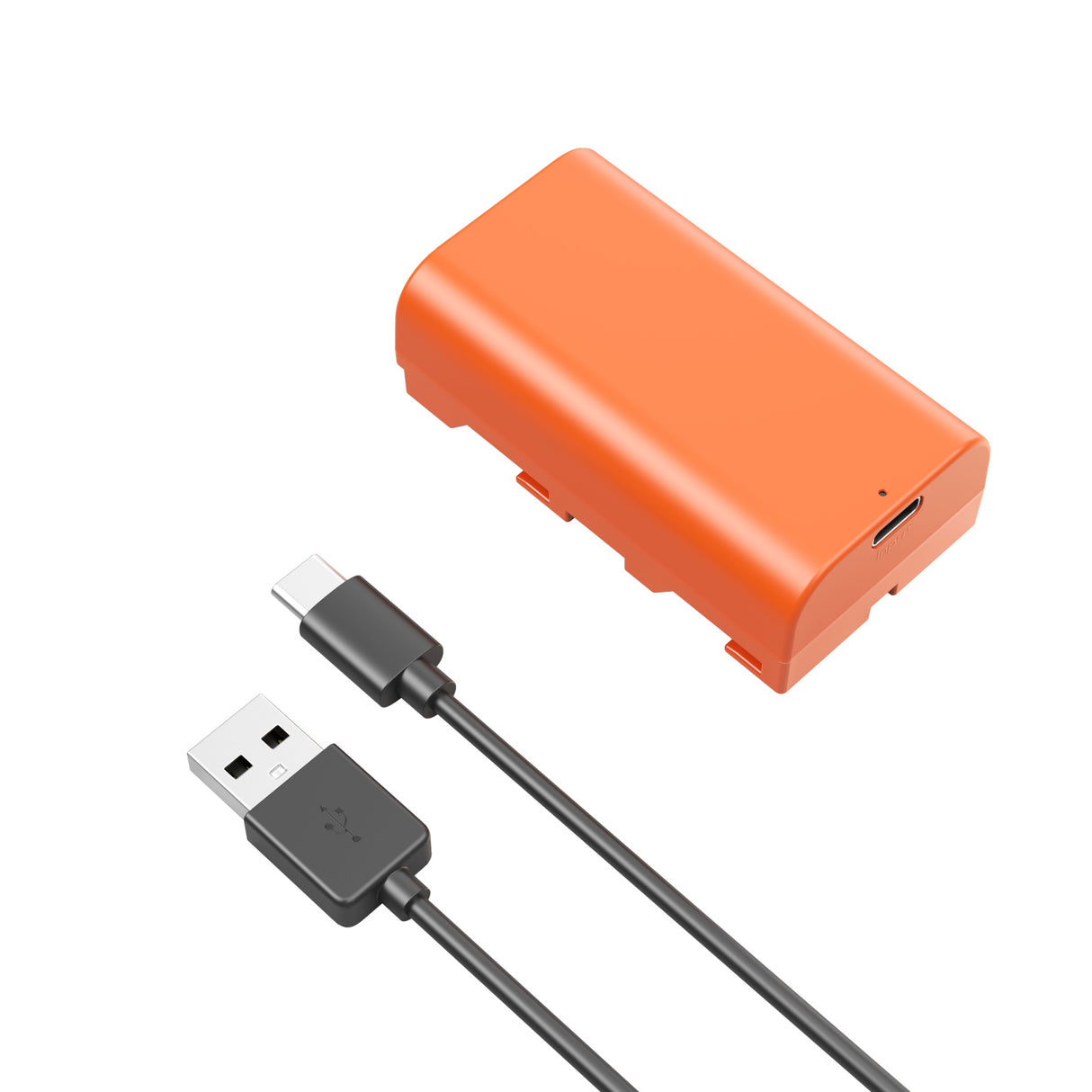 SmallRig NP-F550 USB-C Rechargeable Camera Battery (Orange)