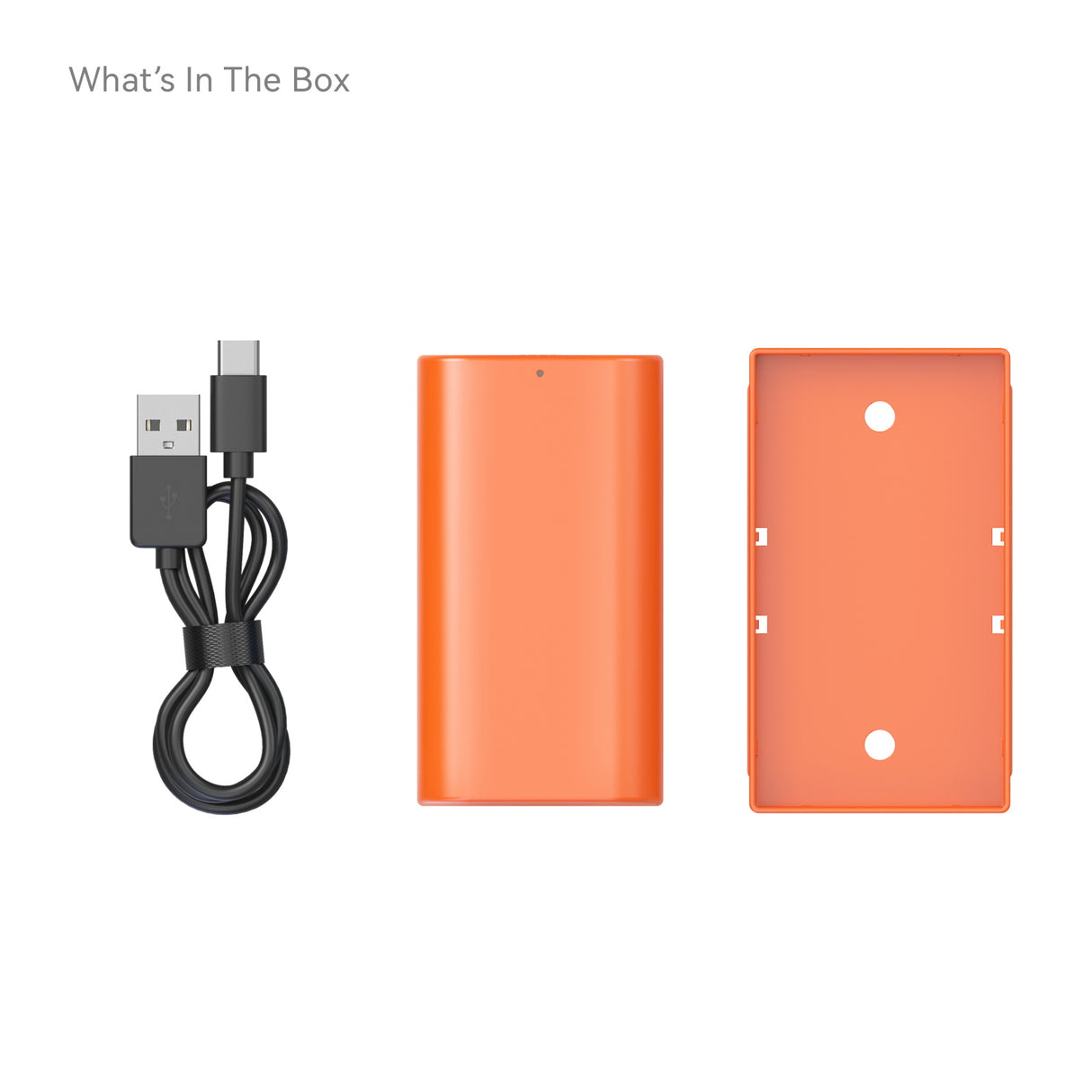 SmallRig NP-F550 USB-C Rechargeable Camera Battery (Orange)