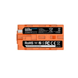 SmallRig NP-F970 USB-C Rechargeable Camera Battery (Orange) 4972