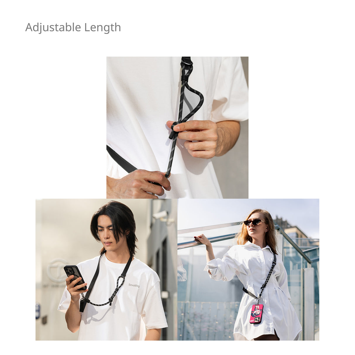 SmallRig FilMov Phone Shoulder Strap (Black)