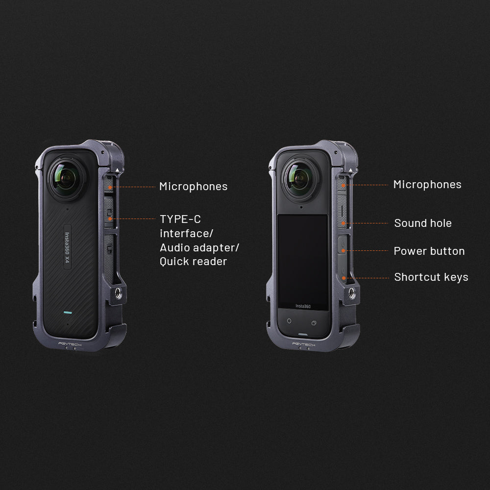 Insta360 X4 Camera Cage