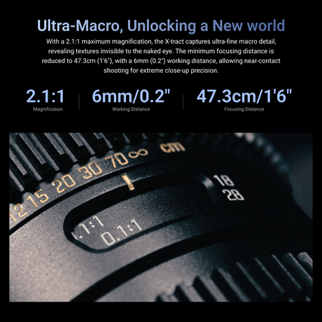 X-tract 18-28mm T8 FF Macro zoom