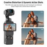 NEEWER LS-45 0.75X Wide Angle Lens For DJI OSMO Pocket 3