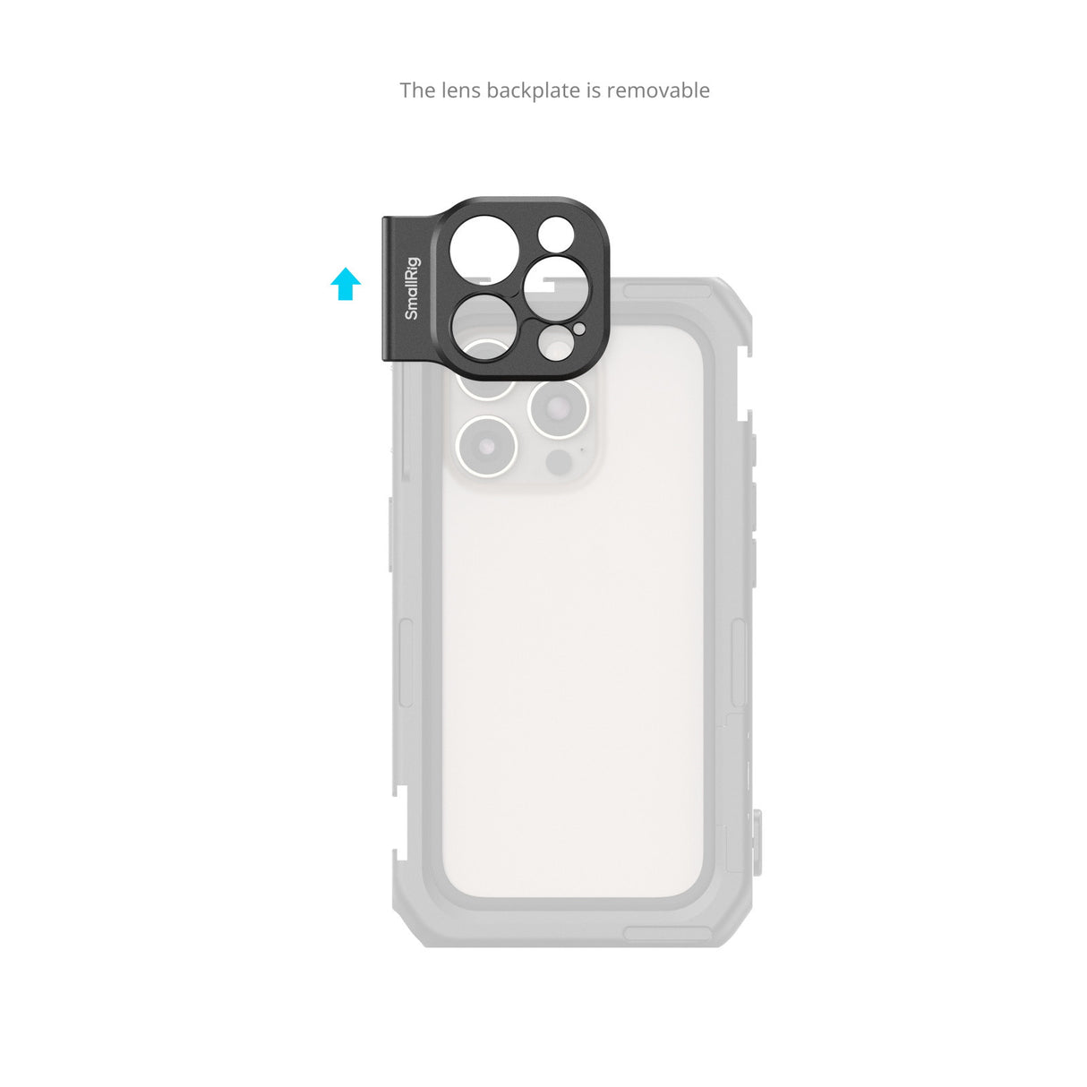 SmallRig Lens Backplate for iPhone 16 Series Cage (17mm Threaded) 5009