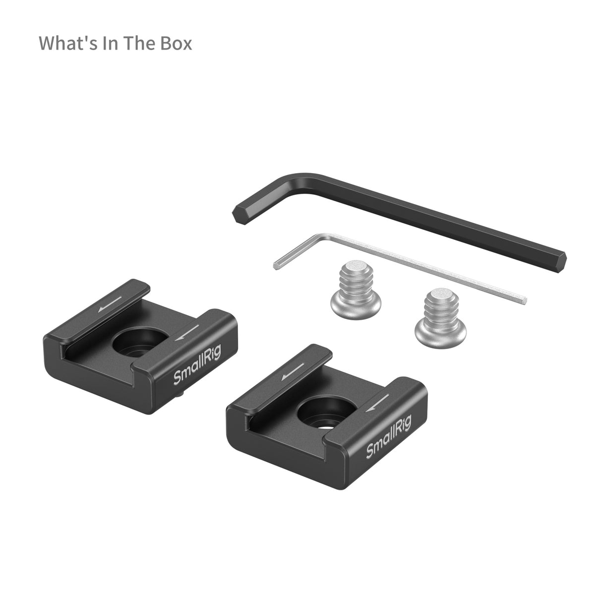 SmallRig Anti-Twist Cold Shoe Mount Support (2pcs)