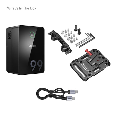 SmallRig VB99 Pro Mini V-Mount Battery (Kit) (5047)