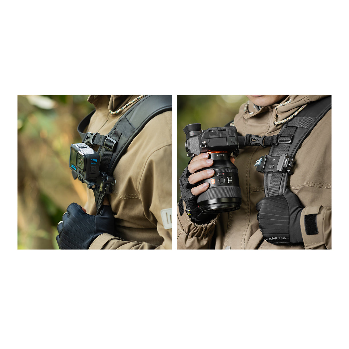 SmallRig Camera Clip with Quick Release Mount Plate Kit