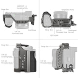 SmallRig "HawkLock" Quick Release Cage Kit for Sony Alpha 6700 5060