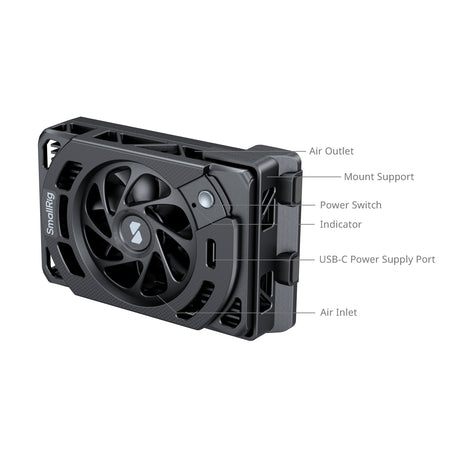 SmallRig Cooling Fan for Canon EOS R5 Mark II & R5