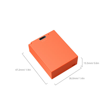 SmallRig NP-W126S USB-C Rechargeable Camera Battery (Orange)