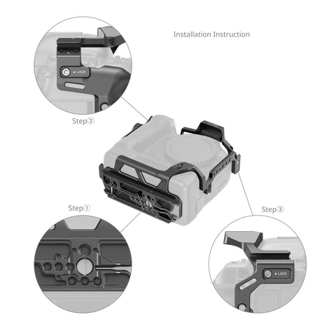 SmallRig Cage for Canon EOS R5 Mark II with Cooling Fan CF-R20EP