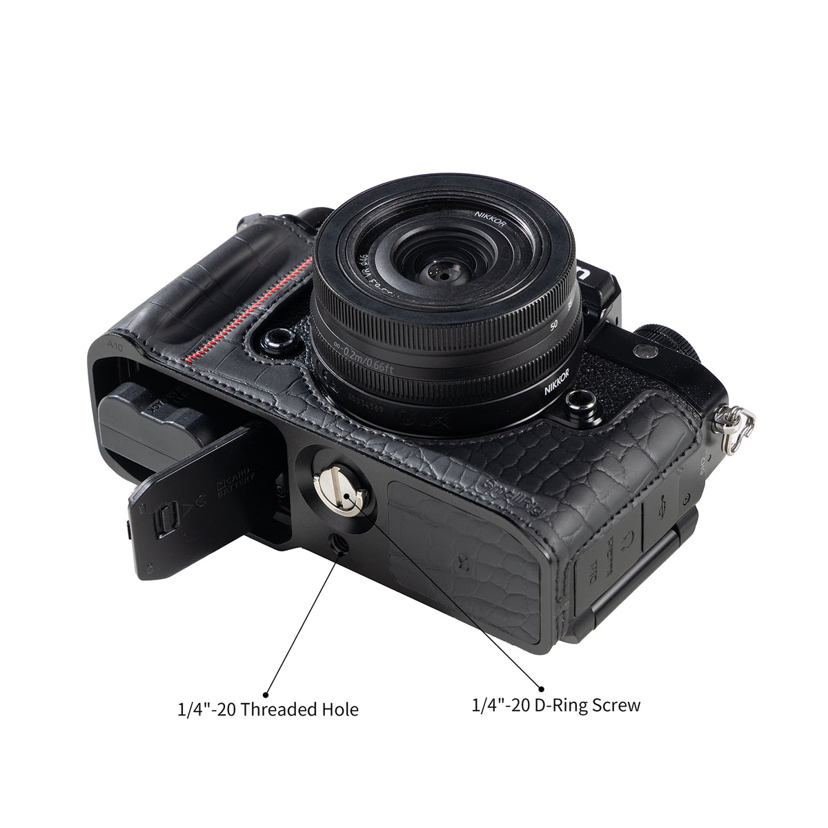 SmallRig Leather Case Kit for Nikon Z f (Black)
