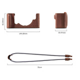 SmallRig Leather Case Kit for Nikon Z f (Brown)