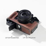 SmallRig Leather Case Kit for Nikon Z f (Brown)