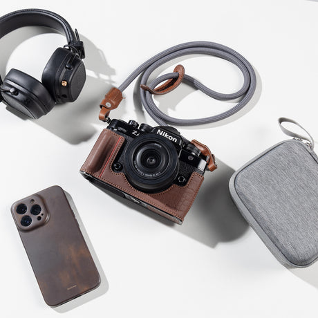 SmallRig Leather Case Kit for Nikon Z f (Brown)