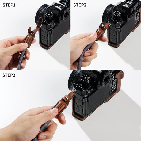 SmallRig Leather Case Kit for Nikon Z f (Brown)