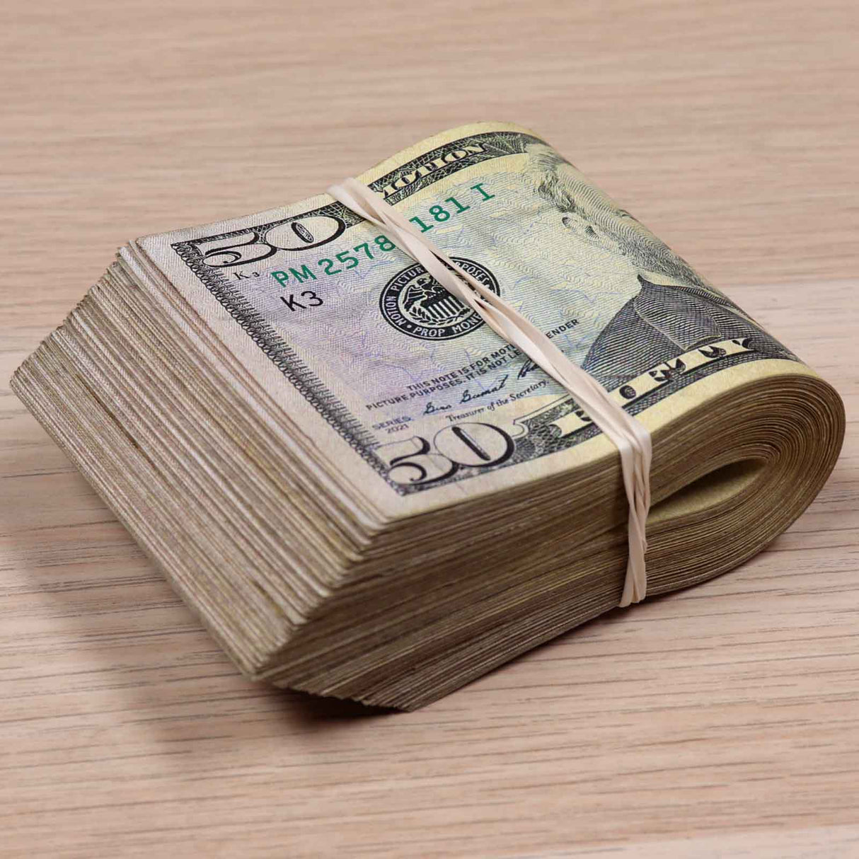 $10,000 ✔️RealAged™ Full Print New Series Stack & Band Pack