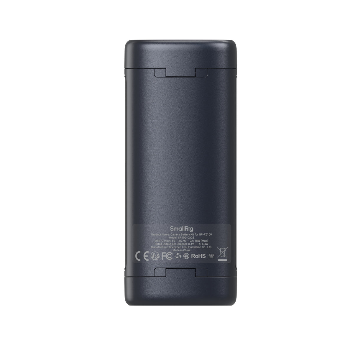 SmallRig Portable Charger Case for NP-FZ100 Camera Batteries