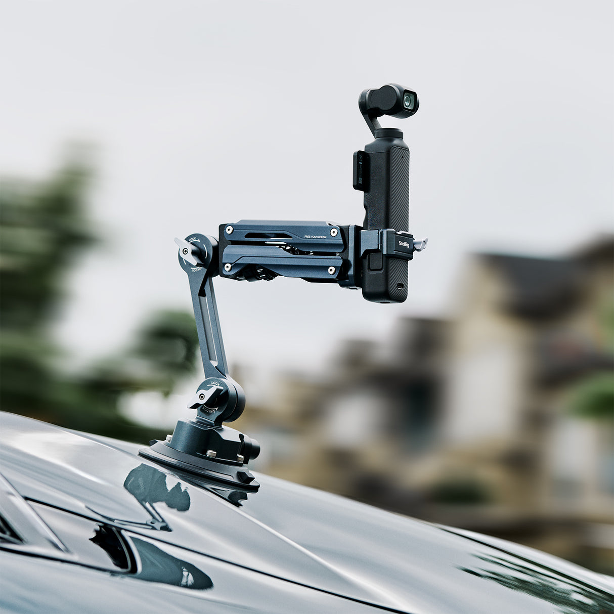 SmallRig Mini Shock Absorber Arm for DJI Osmo Pocket 3 / GoPro HERO13 / Insta360 X4