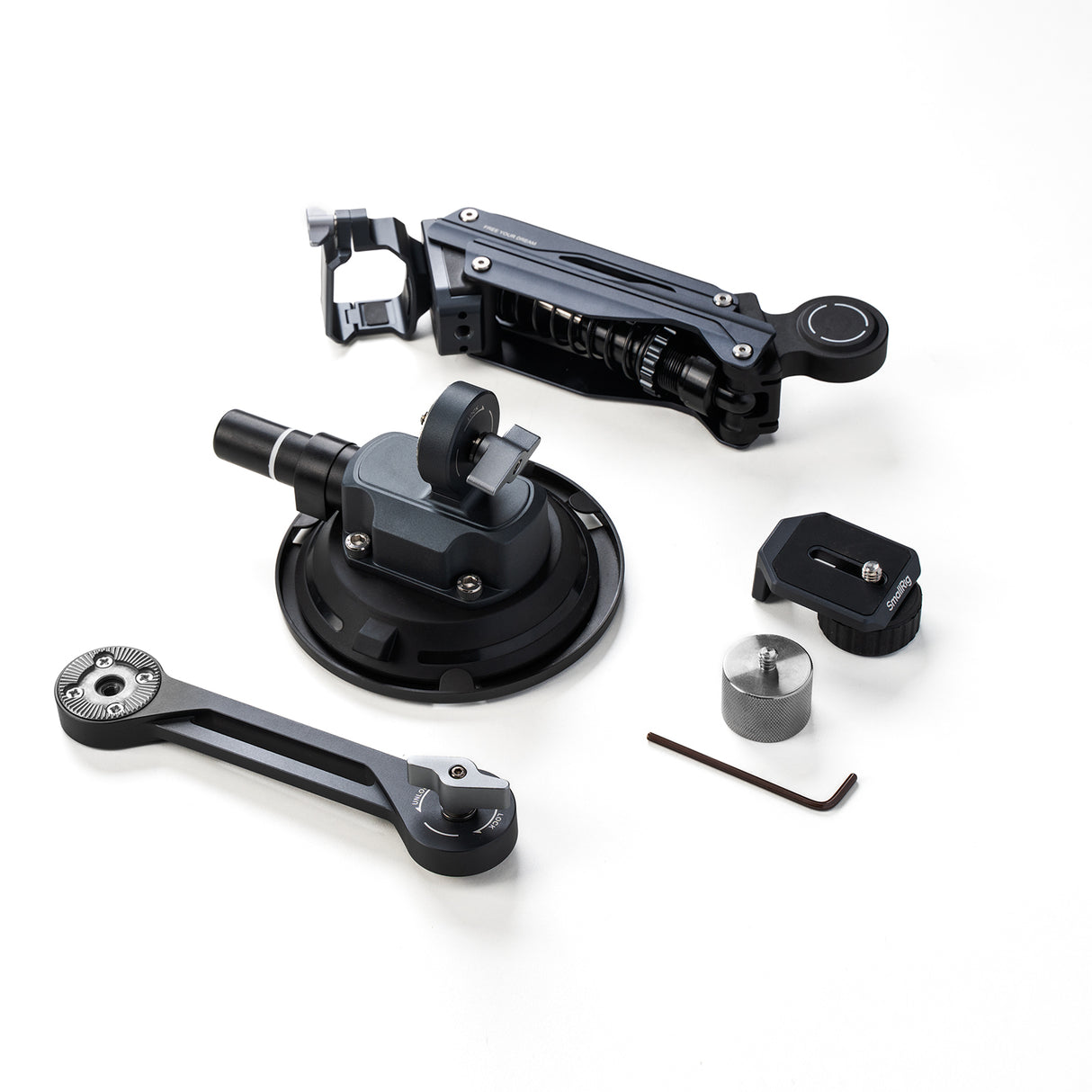 SmallRig Mini Shock Absorber Arm for DJI Osmo Pocket 3 / GoPro HERO13 / Insta360 X4