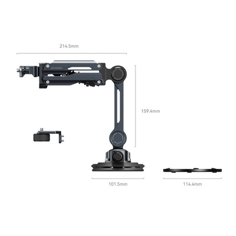 SmallRig Mini Shock Absorber Arm for DJI Osmo Pocket 3 / GoPro HERO13 / Insta360 X4