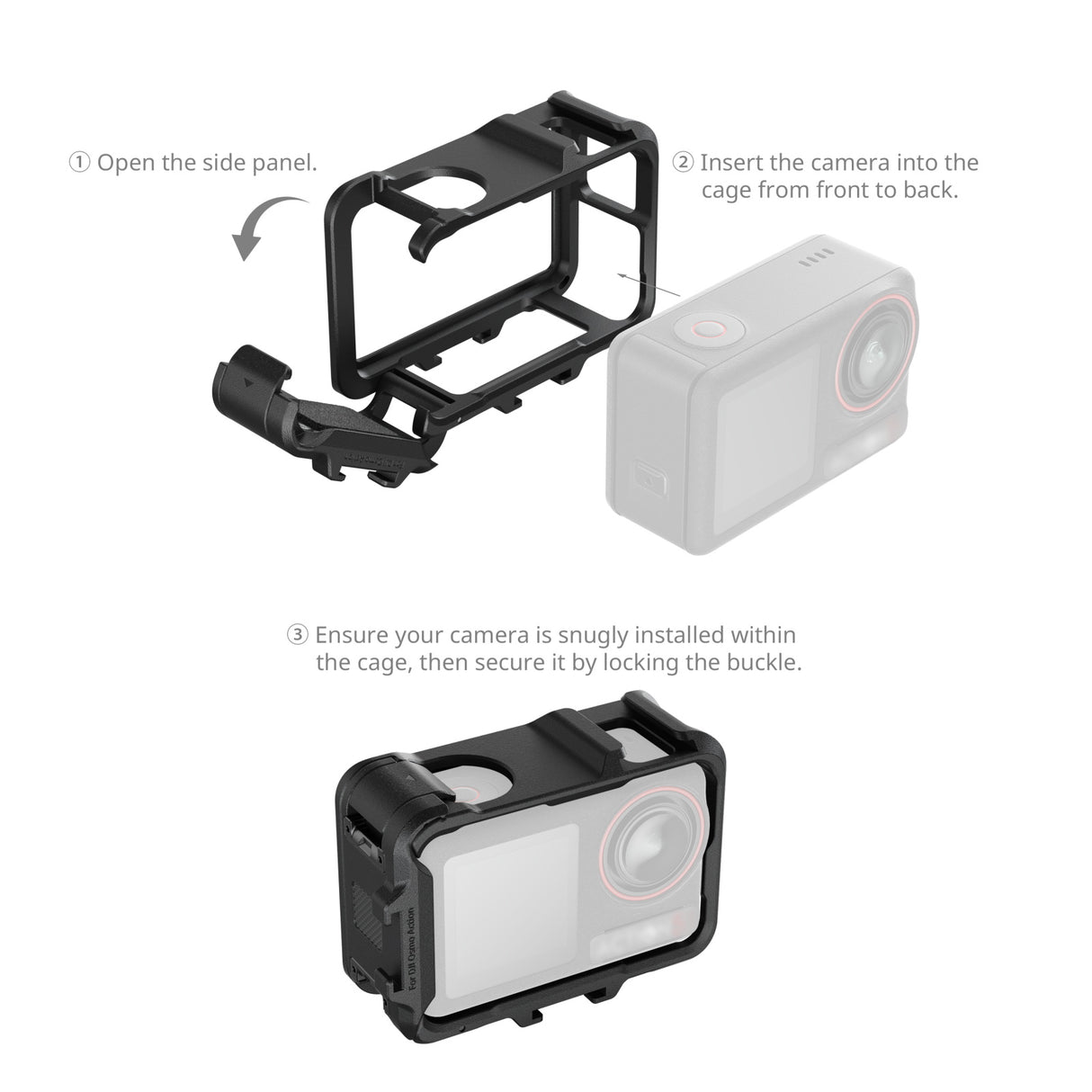 SmallRig Cage for DJI OSMO Action 5 Pro / 4 / 3