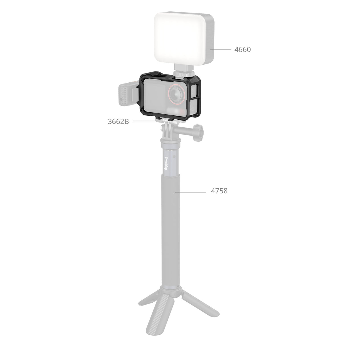 SmallRig Cage for DJI OSMO Action 5 Pro / 4 / 3