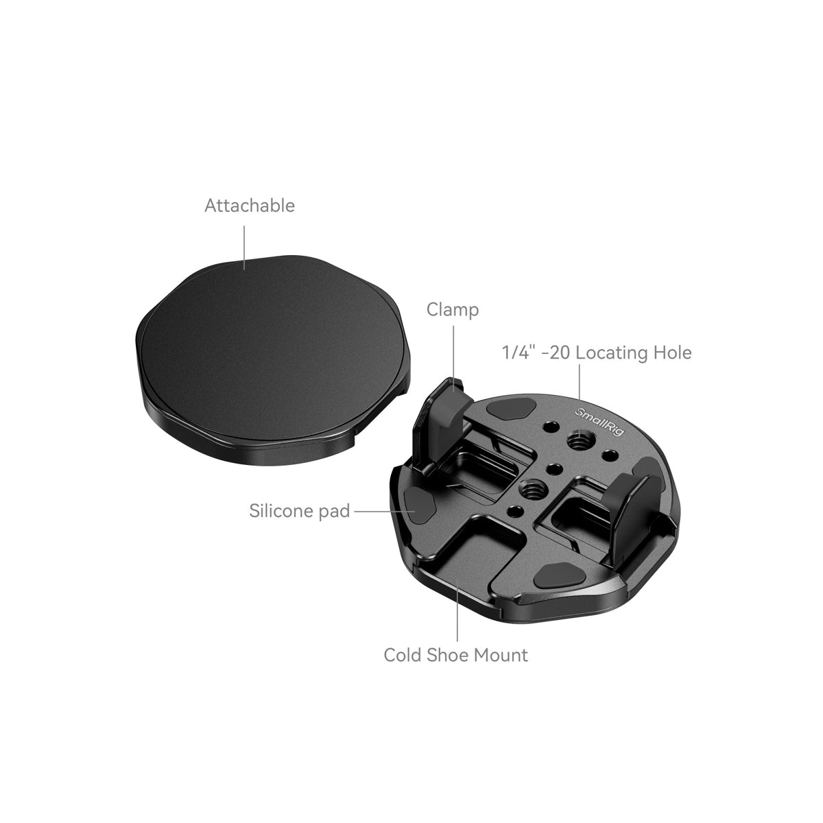 SmallRig Attachable Phone Clamp for External SSD