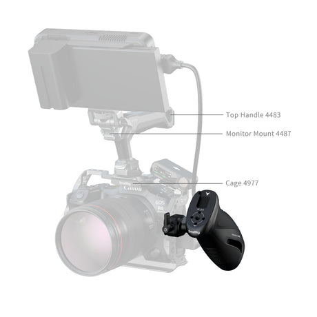 SmallRig Rotating Side Handle with NATO Clamp