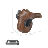 SmallRig "ImageGrip" Series Wooden Handle with NATO Clamp (Left Side)