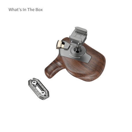 SmallRig "ImageGrip" Series Wooden Handle with NATO Clamp (Left Side)