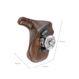 SmallRig "ImageGrip" Series Wooden Handle with ARRI Rosette (Left Side)
