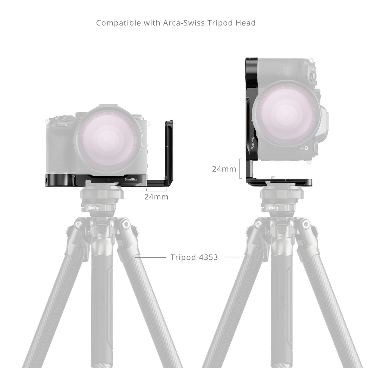 SmallRig L-Shape Mount Plate for Sony Alpha 1 II & Alpha 9 III