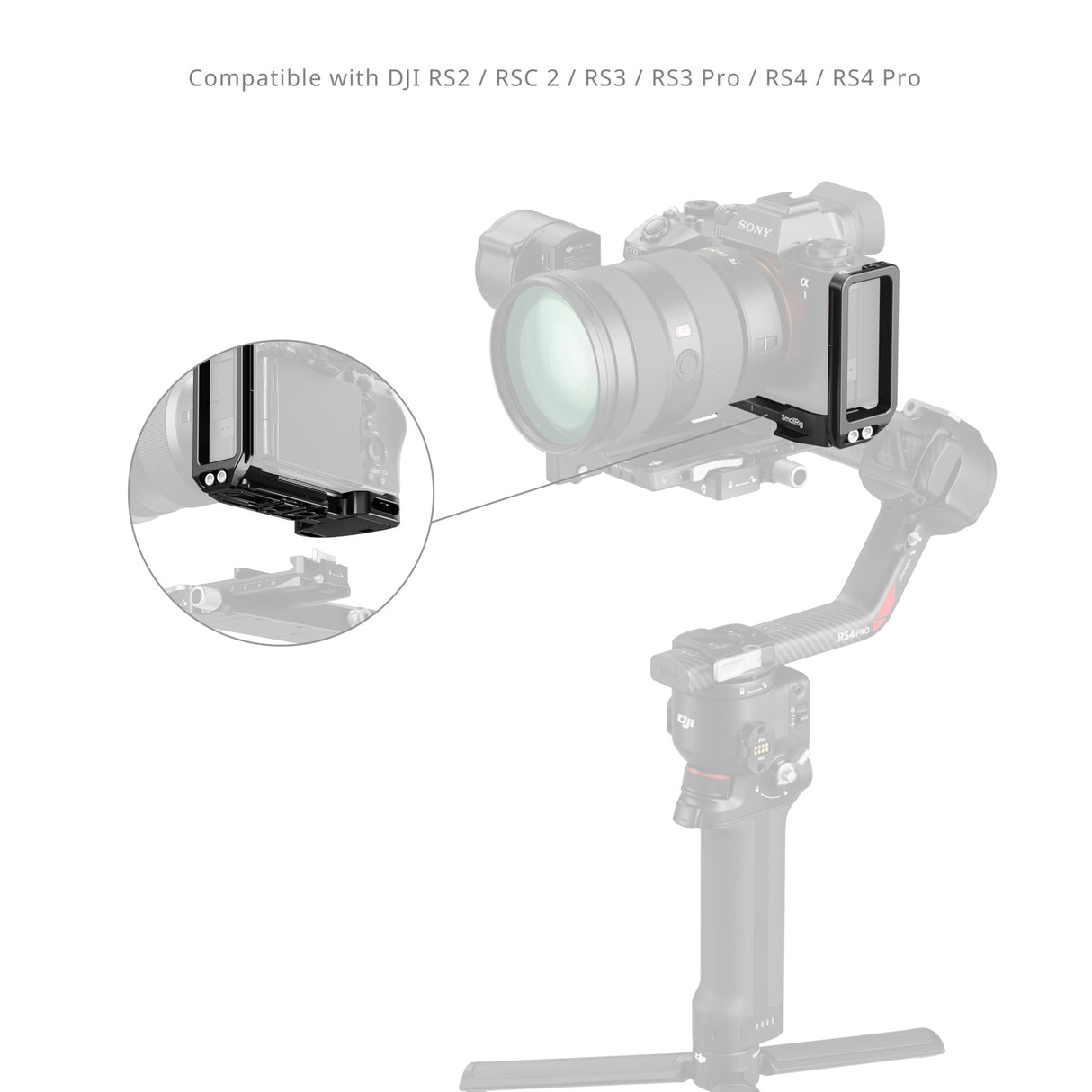 SmallRig L-Shape Mount Plate for Sony Alpha 1 II & Alpha 9 III