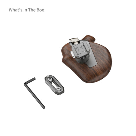 SmallRig "ImageGrip" Series Wooden Handle with NATO Clamp (Right Side)