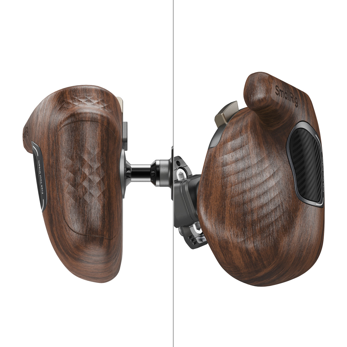 SmallRig "ImageGrip" Series Wooden Handle with NATO Clamp (Right Side)