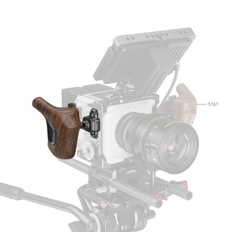 SmallRig "ImageGrip" Series Wooden Handle with NATO Clamp (Right Side)