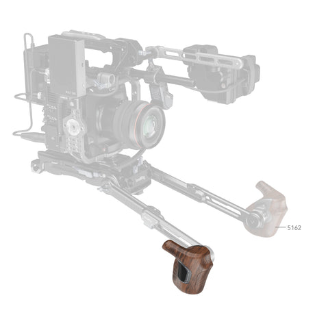 SmallRig "ImageGrip" Series Wooden Handle with ARRI Rosette (Right Side)