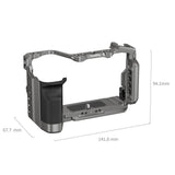 SmallRig “HawkLock” Quick Release Cage Kit with Silicone Handle for Sony Alpha 7C II / 7CR