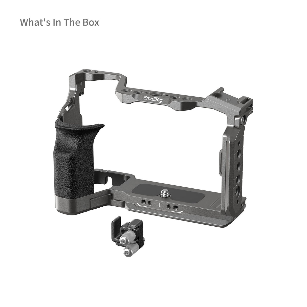 SmallRig “HawkLock” Quick Release Cage Kit with Silicone Handle for Sony Alpha 7C II / 7CR