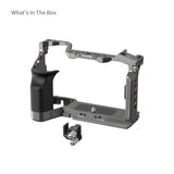 SmallRig “HawkLock” Quick Release Cage Kit with Silicone Handle for Sony Alpha 7C II / 7CR