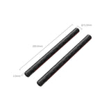 SmallRig 15mm Carbon Fiber Rods (Pair, 8") 5211