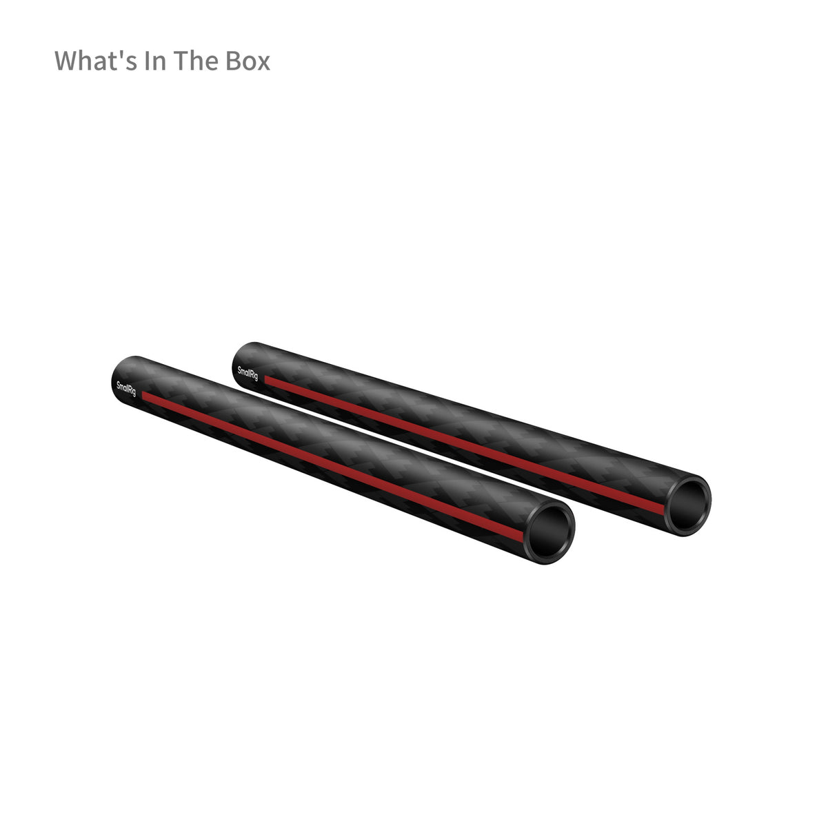 SmallRig 15mm Carbon Fiber Rods (Pair, 8") 5211