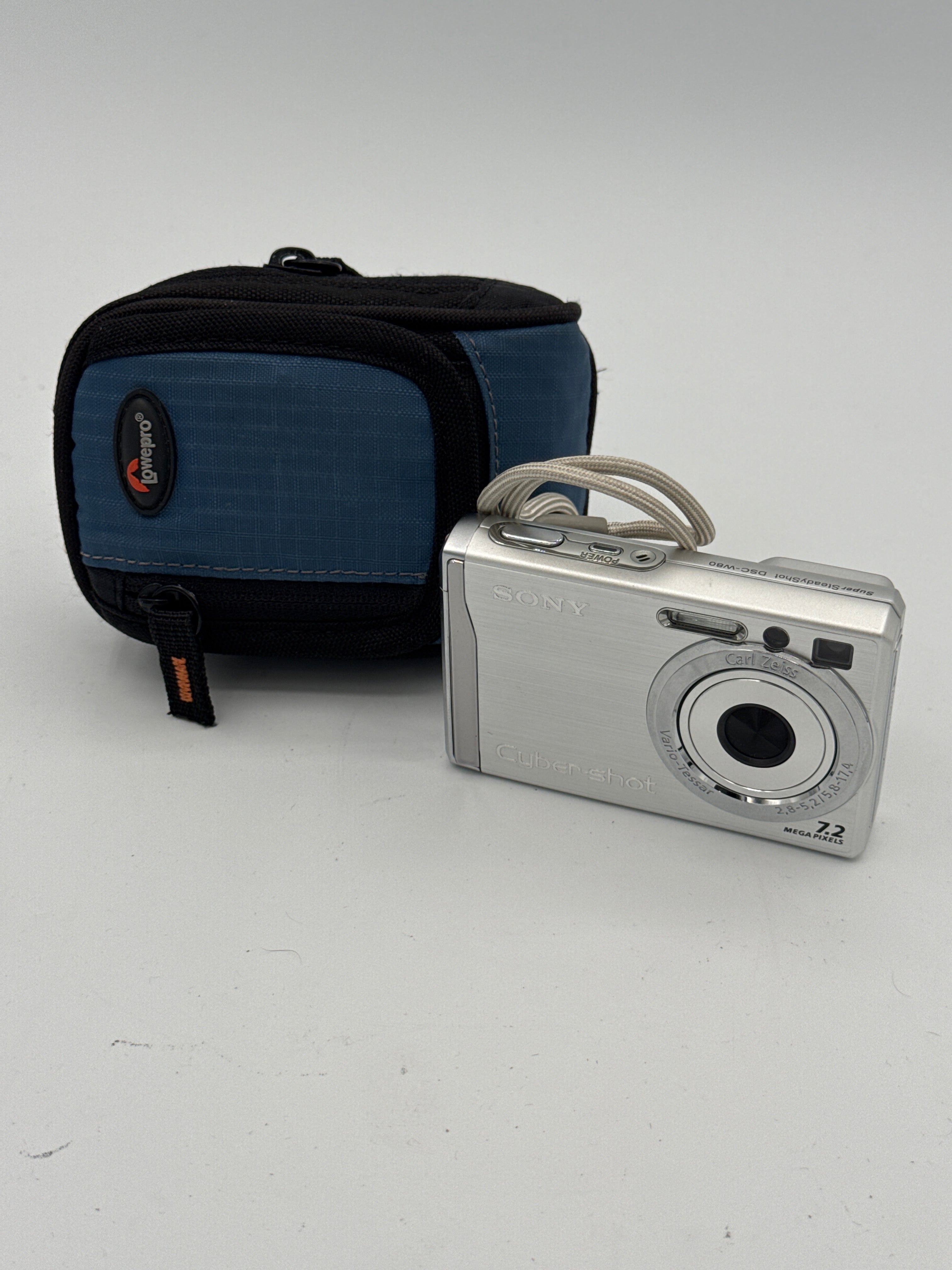 DSC-W80 Sony Cyber-shot Digital Camera 7.2MP Silver | - シルバー